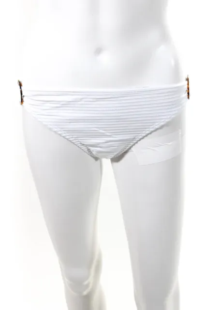 Shoshanna Womens Nevada Bikini Bottoms White Size XL