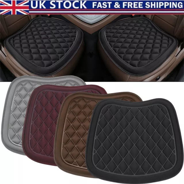 UK Car Seat Cover Cushion Universal Front Seat Protector Pad Chair Mat Anti Slip