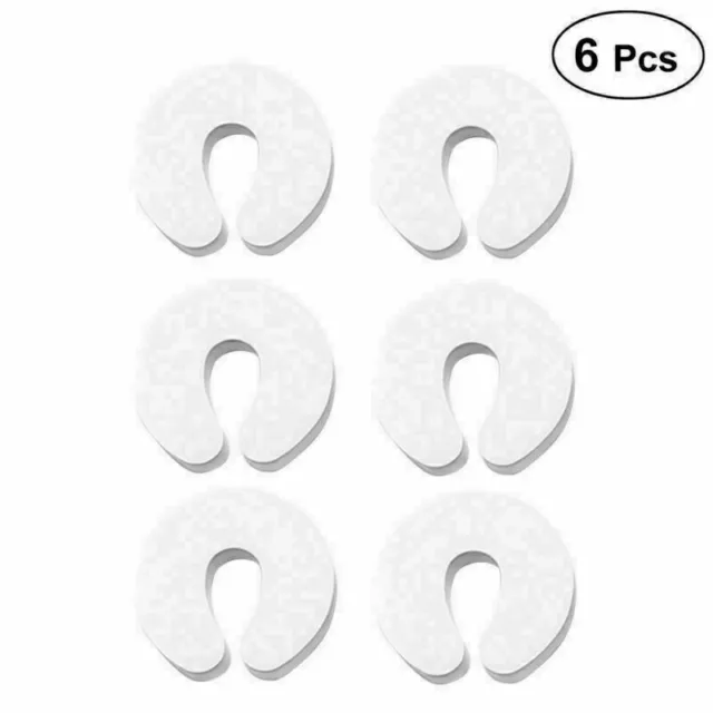 6X Finger Protector Door Guards Anti Slam Stopper Baby Child Kids Safety Foam DE