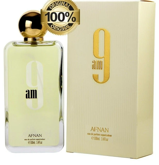 9 AM by Afnan Women ORIGINAL✔️  100% 100ML 3.4oz  perfume UAE Fragrance