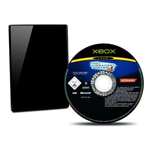 Jeu PES 4 Pro Evolution Soccer - Version Xbox Classic FR - Complet Très Bon état