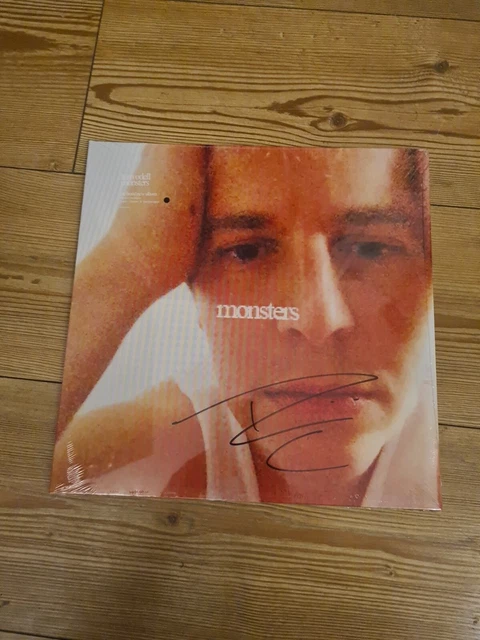 Tom Odell Monsters Black Vinyl LP Sealed Hand Signed Autographed Indie Pop New
