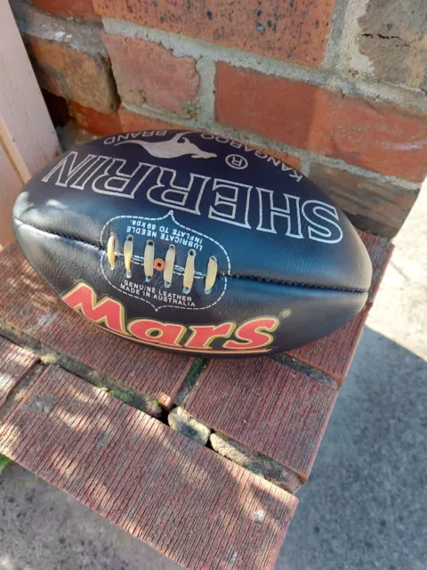 official AFL Sherrin kangaroo brand leather Football MARS Australia