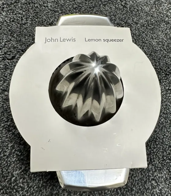 Exprimidor de cítricos de acero inoxidable John Lewis