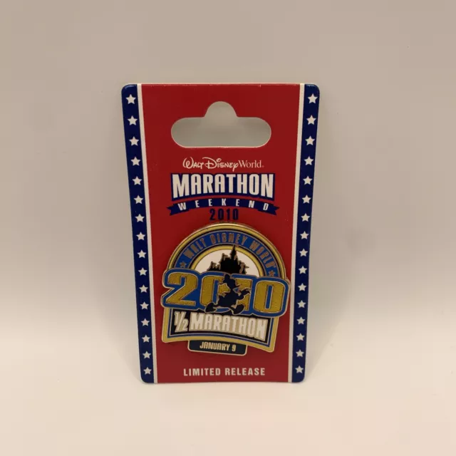 Walt Disney World 2010 1/2 Marathon Donald Duck Pin