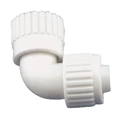 Flair-It RV Fresh Water Coupler 1/2" PEX x 3/4" FPT Swivel Nut 90 Degree Elbo...