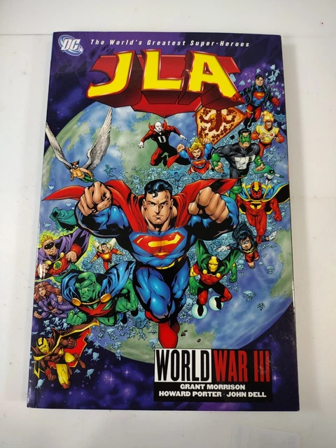 JLA: World War 3 (2000 1st printing) DC Comics TPB Graphic Novel VF+