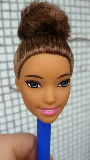 Barbie Signature Looks Ken Doll Brunette with Braids & Bun Hairstyle Jun.1  | eBay