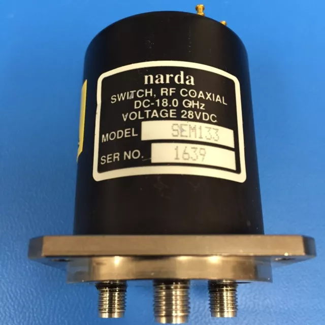 Narda SEM133: RF Coaxial Switch, DC-18 GHz