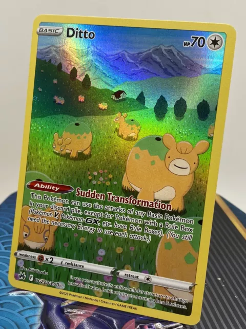 Pokémon TCG Ditto Pokemon GO 053/078 Holo Holo Rare