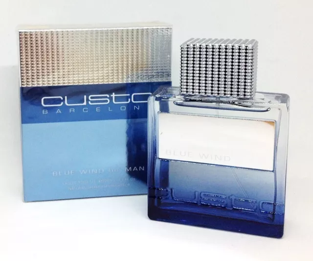 Custo barcelona Blue Wind pour man 100ml. EDT Eau de Toilette Spray 3.4 Fl. OZ