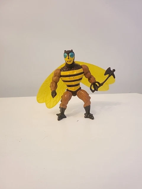 VINTAGE BUZZ OFF He-man MOTU Mattel 1983 Masters of the Universe figure