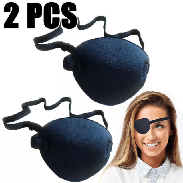 Medical Concave Eye Patch Foam Groove Washable Eyeshades For Strap Kids / Adult