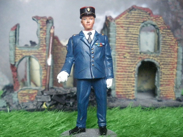 Soldat De Plomb Hachette : Sous-officier Du 4ème Régiment Etranger (1979), N°68 - 1:32
