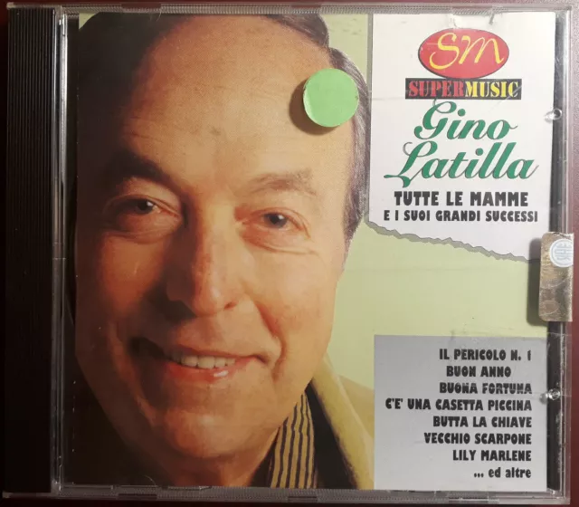 Gino Latilla- Tutte Le Mamme- Successi *Cd New Not Sealed Nuovo Non Sigillato