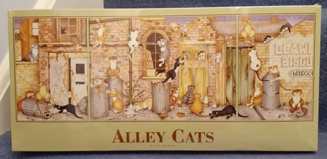 Brand New Alley Cats Jigsaw Linda Jane Smith 1 X 1000 Piece 2 X 500 Piece