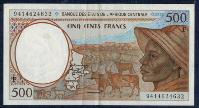 Africa Mitte 500 Franchi 1999 P.M. n° 301f Very Fine - Gian 4