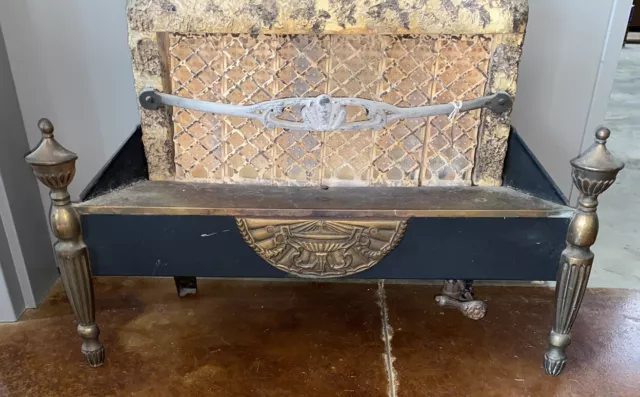 ANTIQUE VINTAGE RAY-GLO Gas Heater Fireplace insert- Excellent condition!  $250.00 - PicClick
