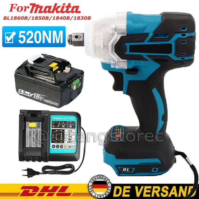 Für Makita DTW285Z 18V Akku Schlagschrauber Akkuschrauber 1/2"Ratschen Schrauber