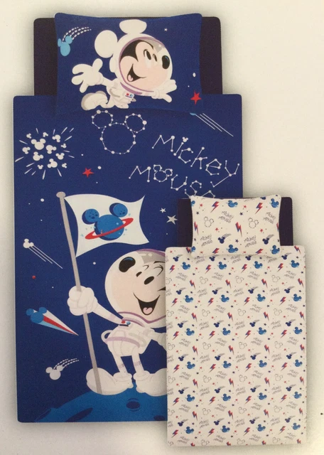 Disney Topolino Topolino Space Set Piumone Reversibile - Nuovo con etichette