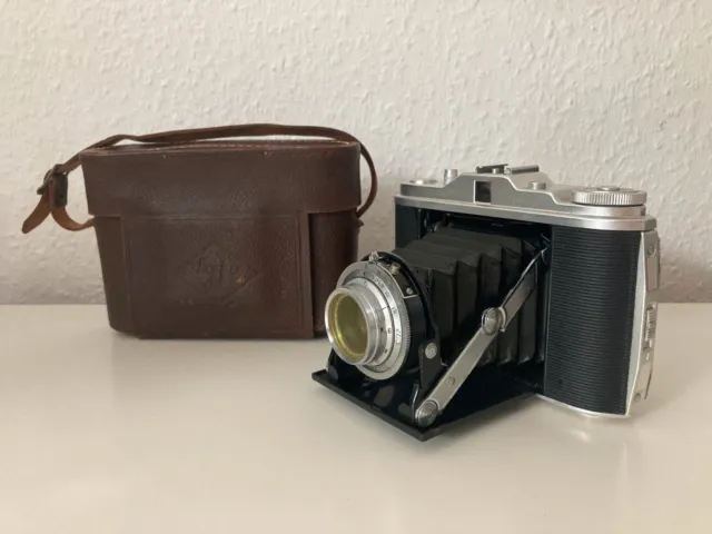 Agfa Isolette Klappkamera Agnar 1:4,5 / 85mm - Vintage