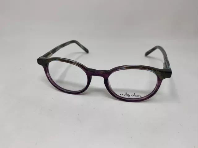 OUTSPOKEN Kids OAK8002 C3 44/18/130 GREEN PURPLE FLEX HINGE EYEGLASSES !E97