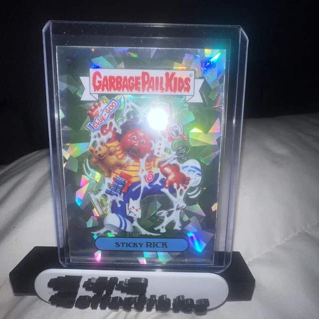 2020 Topps Chrome Garbage Pail Kids Series 3 Atomic Refractor #123b Sticky Rick