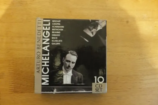 Arturo Benedetti-Michelangeli-10 Cd Set-Membran