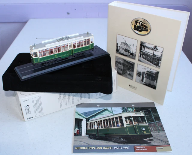 NEUF EN BOÎTE ouverte TRAMWAY  MOTRICE Type 500 (CGPT )  Editions Atlas EUR 14,99 - PicClick FR