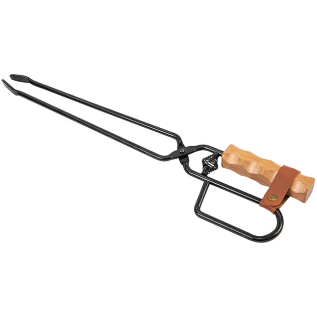 Pinza a carbone da campeggio accessori per barbecue per griglia esterna strumento per barbecue