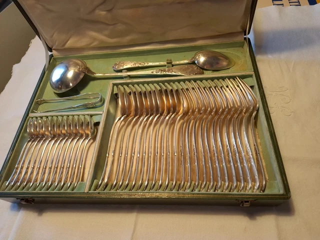 Ménagère Boulanger 39 Pièces – Couverts Inox – Occasion – Vintage Français