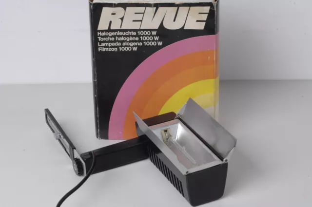 Revue Lampada illuminatore per foto-video 1000 watt con alette