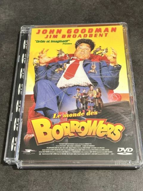 Le Monde Des Borrowers Dvd John Goodman Jim Broadbent Cristal Case