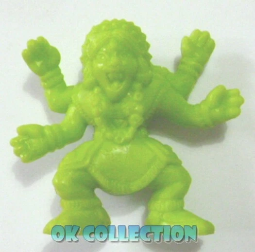 MONSTER IN MY POCKET : Kalì dea n.19 olive green verde oliva.