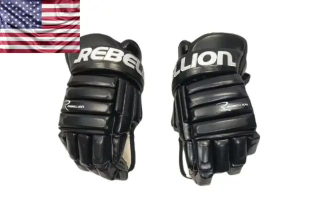 Leather Hockey Gloves 12 Junior Youth Hockey Gloves Ice Hockey Lacrosse Gloves