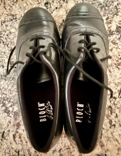 Bloch Jason Samuel Smith Ladies Professional Tap Shoes Black Size 9.5 #S0313L