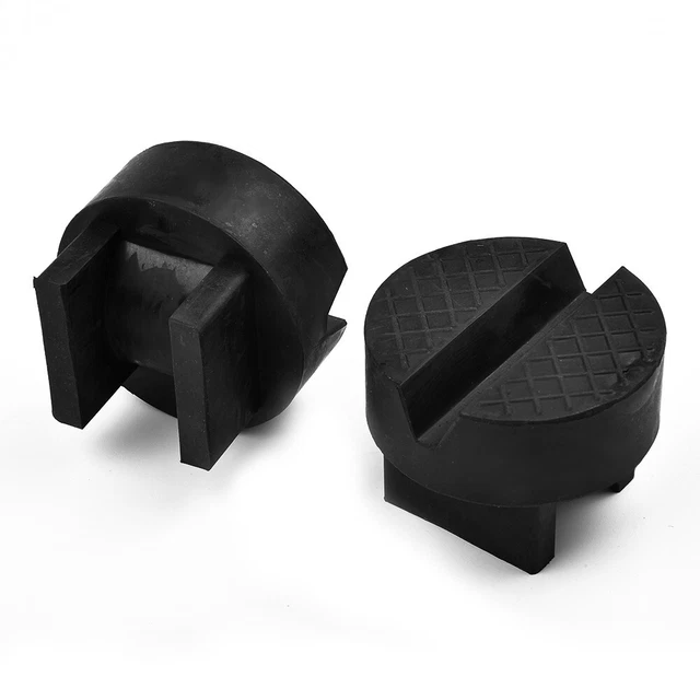 Brand New Axle Stand Pad Top Accessory Nice Slotted Weld Black Grip Pinch