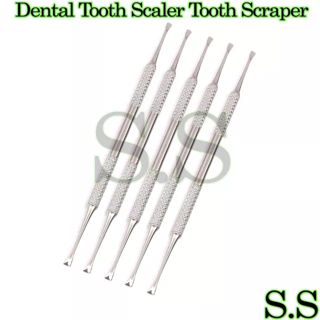 Set Of 5 Tooth Scaler Tooth Scraper Teeth Cleaning Tarter Tool For Dogs and Cats