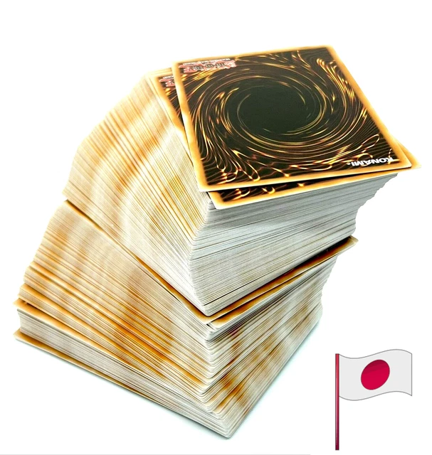 Konami Lot De 100 Cartes Yu-Gi-Oh Françaises - Sans Doublons + Carte Magicien Sombre + Holographiques