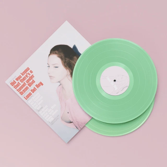 LANA DEL REY Did you know that there's a tunnel under Ocean Blvd, Green Vinyl LP