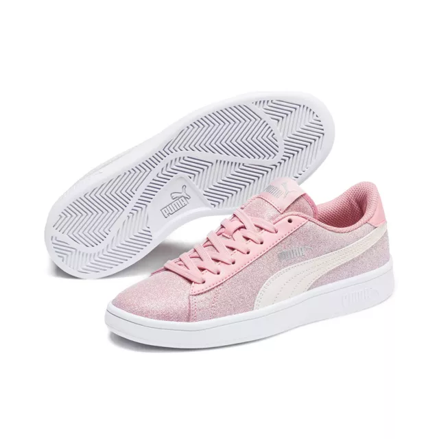Puma fille rose paillette sale