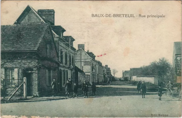 CPA Baux-de-BRETEUIL - Rue principale (160659)