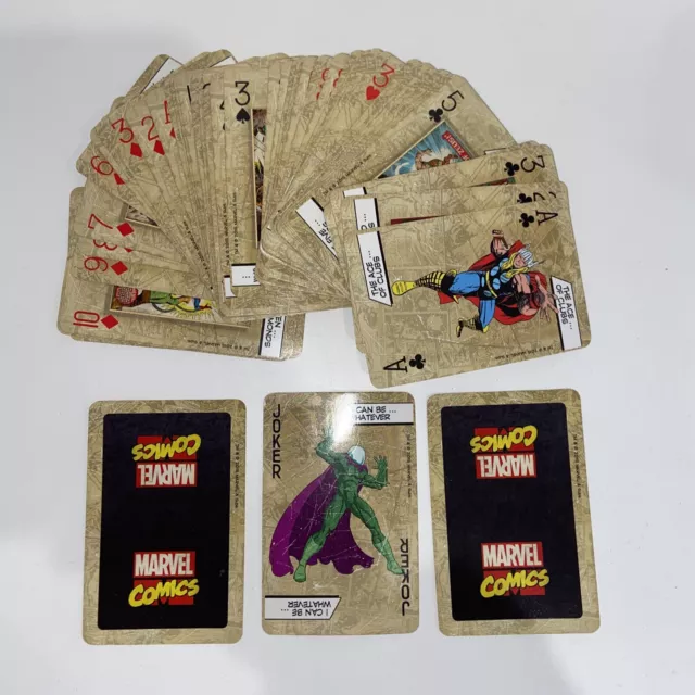 Playing Cards Marvel Comics Retro Edition - complete pack