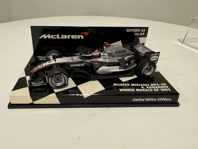 MINICHAMPS McLaren MP4-19 Kimi Räikkönen Minichamps 1/43 McLaren MP4-19 K. Räikkönen 35179 | eBay