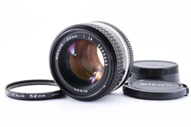 Nikon Ai-s Ais Nikkor 50mm F/1.4 MF Standard Lens From JPN 2018816 [Near mint]