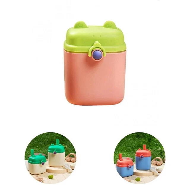 Caja de bocadillos encantador contenedor de almacenamiento de bocadillos de grado alimenticio práctico