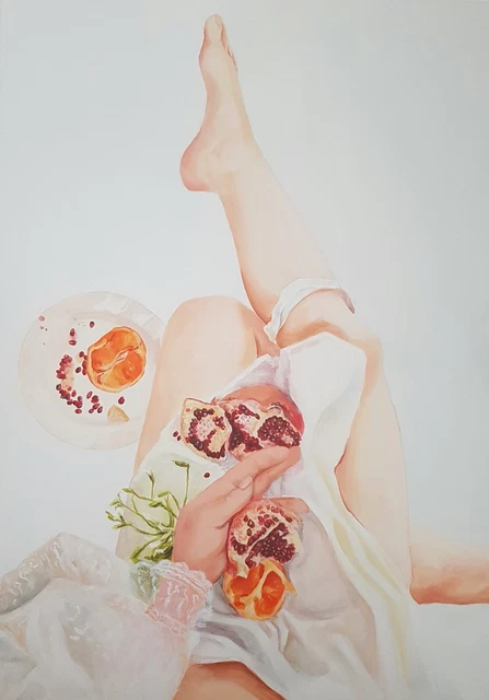 Quadro in Acrilico Dipinto A Mano Su Tela. Misure 100x70 cm