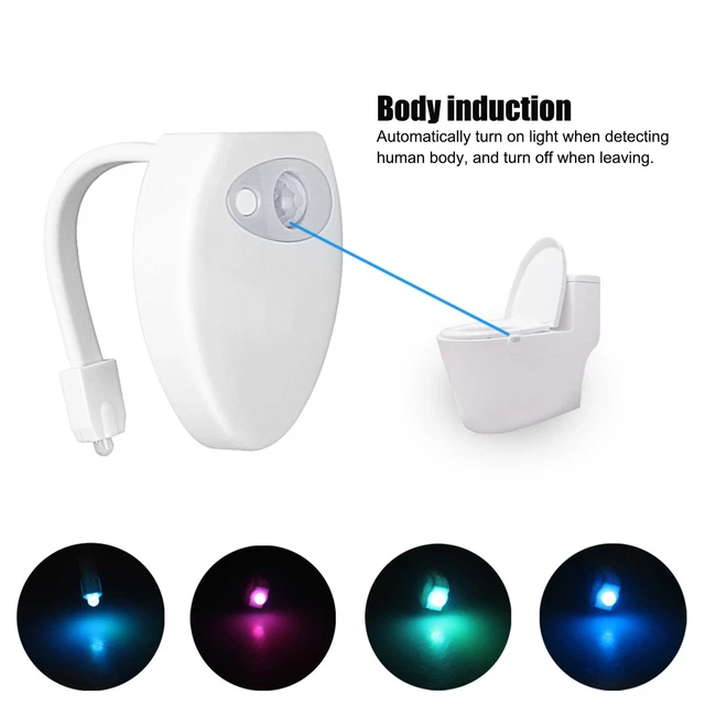 MINI TOILET LAMP USB Charging Body Induction Night Light With Motion