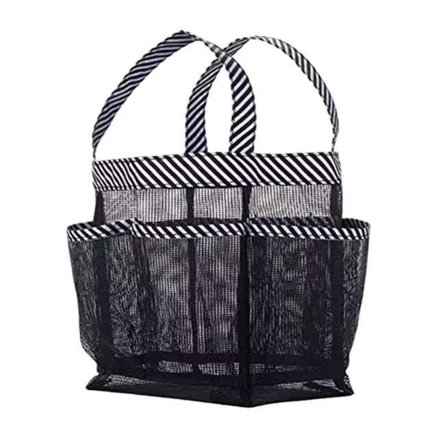 Portable Mesh Shower Caddy poignée durable pliable pour les voyages des 3