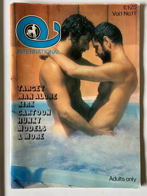 Q International - Gay Interest magazine Vol 1 No 11 1970s - Great Condition